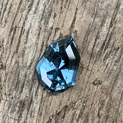 Teal Blue Spinel Shield 1.4 Ct Natural Loose Gemstone for Jewelry Making