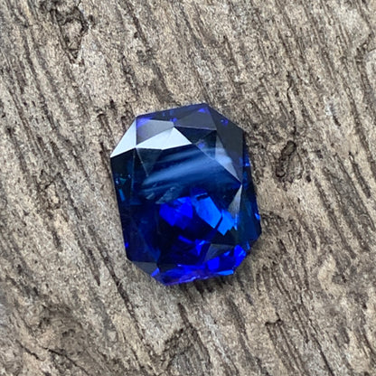 Blue Sapphire Octagon 2.43 Ct Natural Loose Gemstone For Jewelry Making 💎✨