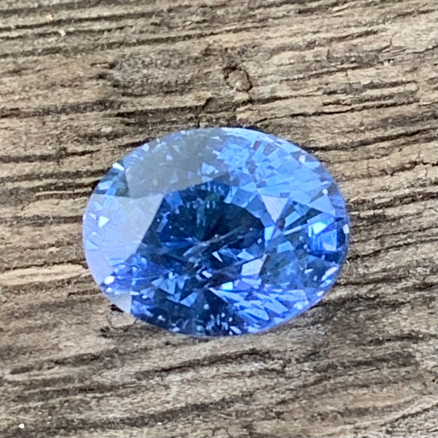 Blue Sapphire Oval 3.5 Ct Natural Earthmined Loose Gemstone from Sri Lanka