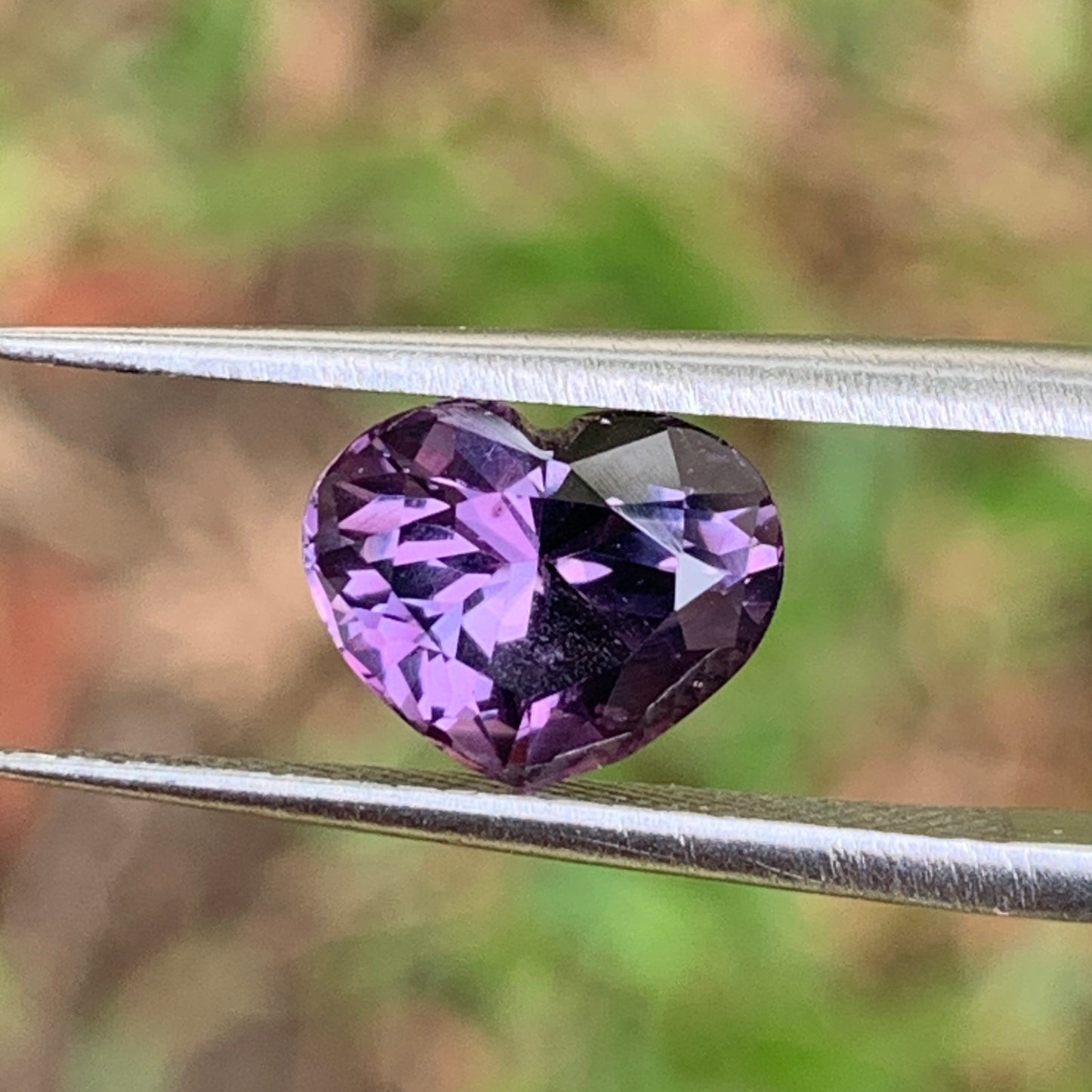 Purple Spinel Heart 2.18 Ct Loose Gemstone For Contemporary Jewelry 💎✨