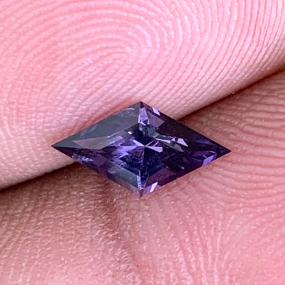 Purple Spinel Lozenge 0.90 Ct Loose Gemstone From Sri Lanka