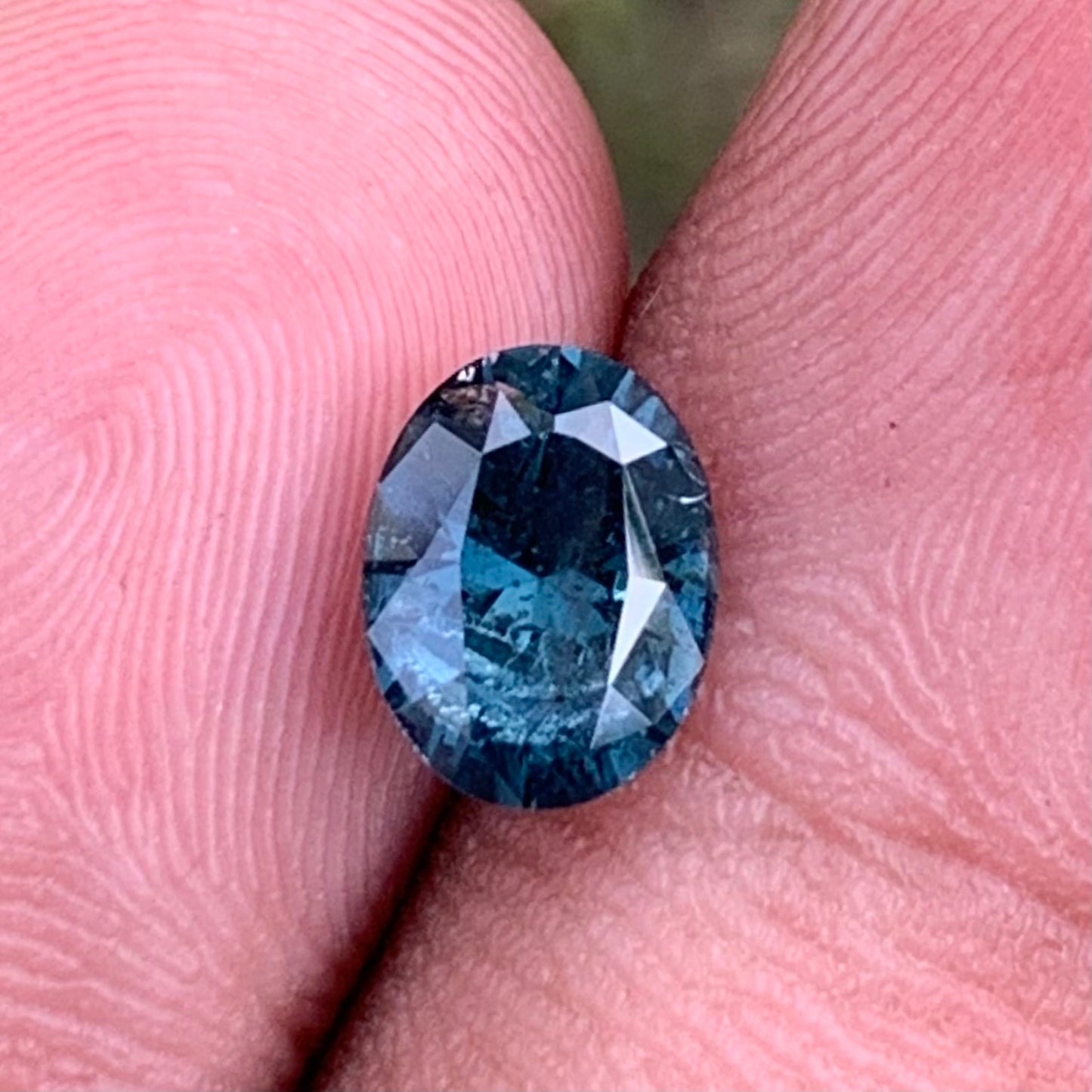Teal Blue Spinel Oval 1.29 Ct Natural Loose Gemstone For Jewelry Making 💎✨