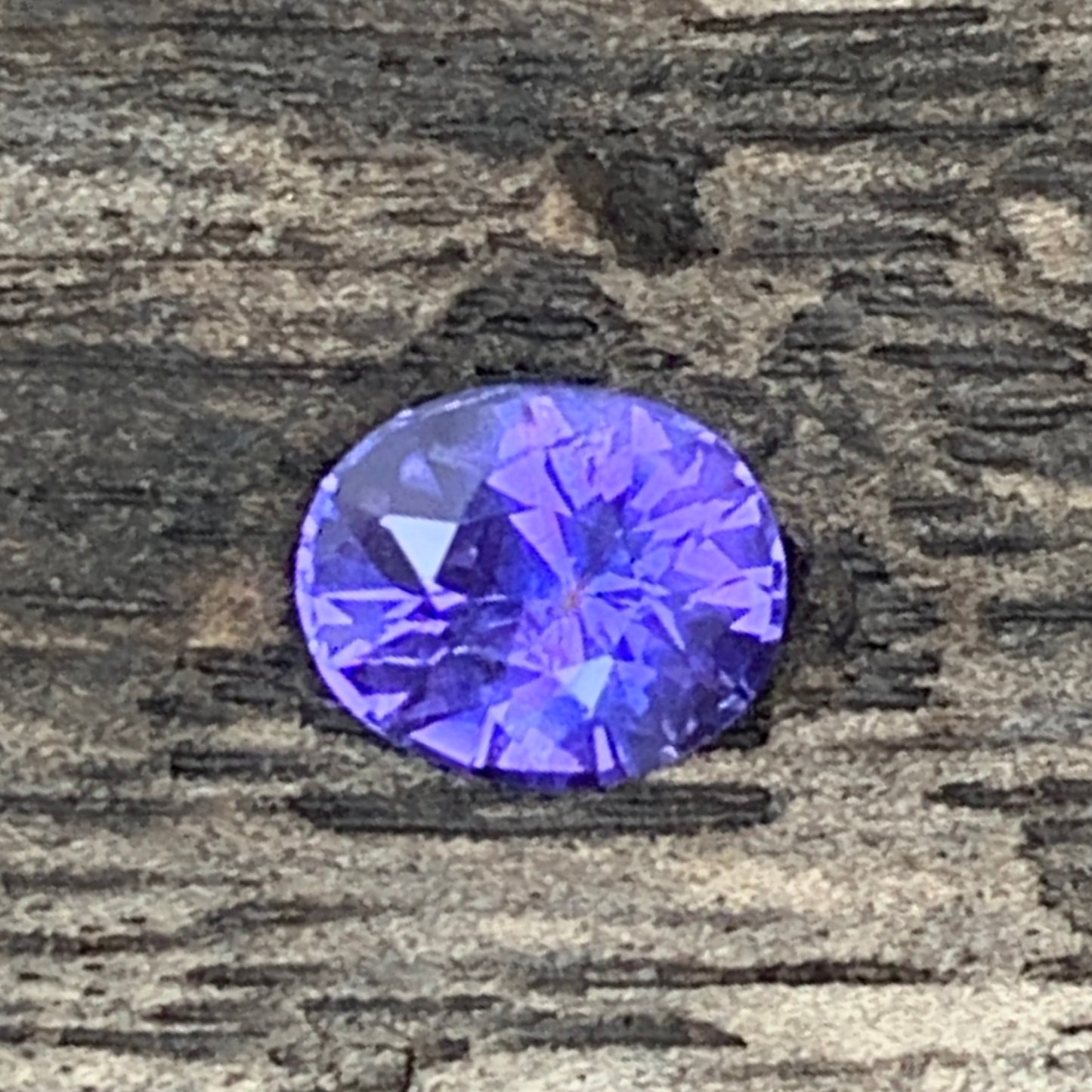 Purple Sapphire Oval 0.97 Ct Heated Only Natural Loose Gemstone For Jewelry Making