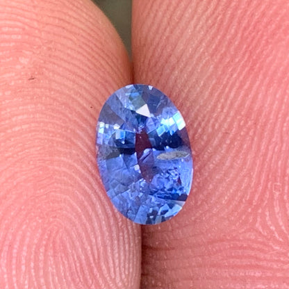 Blue Sapphire Oval 1.50 Ct Heated Only Natural Loose Gemstone For Jewelry Making.