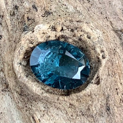 Teal Blue Spinel Oval 1.29 Ct Natural Loose Gemstone For Jewelry Making 💎✨
