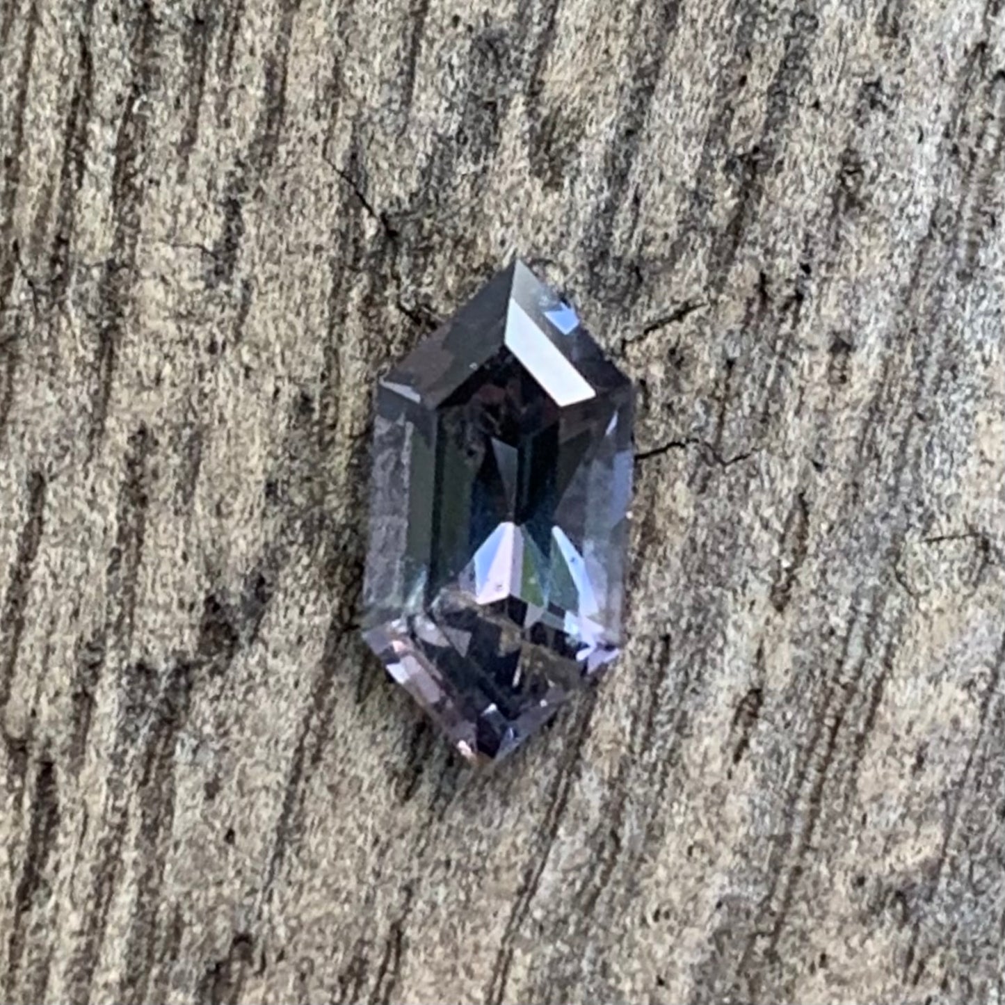 Purple Spinel Elongated Hexagon 0.65 Ct Natural Loose Gemstone For Contemporary Jewelry 💎✨
