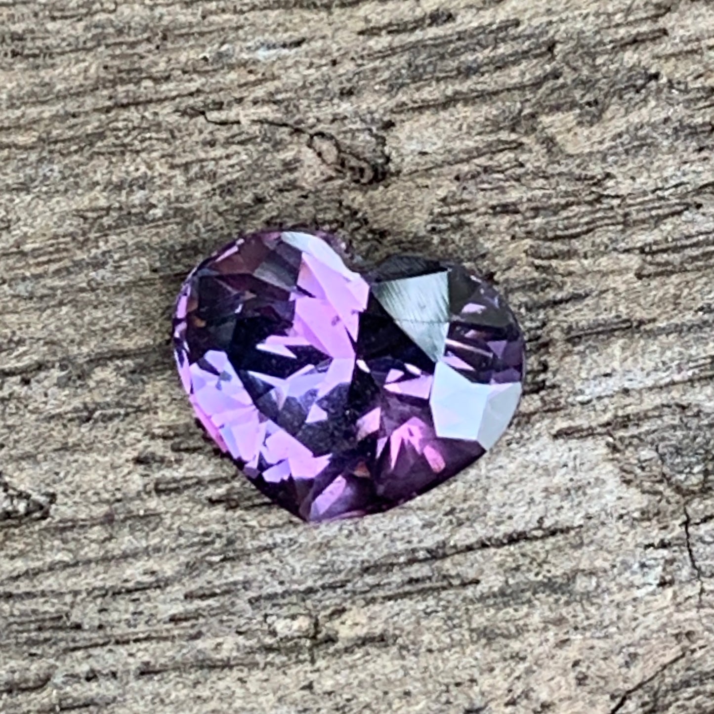 Purple Spinel Heart 2.18 Ct Loose Gemstone For Contemporary Jewelry 💎✨