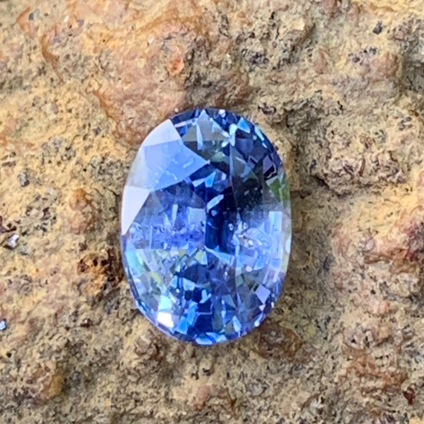 Unheated Blue Sapphire Certified Oval 2.07 Ct Natural Loose Gemstone