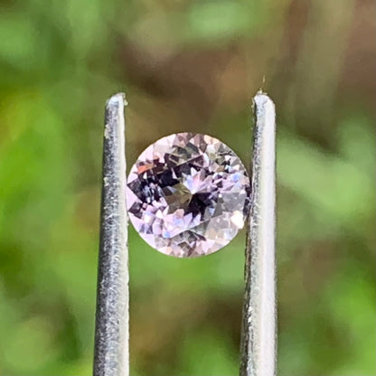 Light Purple Spinel Flower Cut Round 4.9 mm / 0.55 Ct Natural Loose Gemstone from Sri Lanka