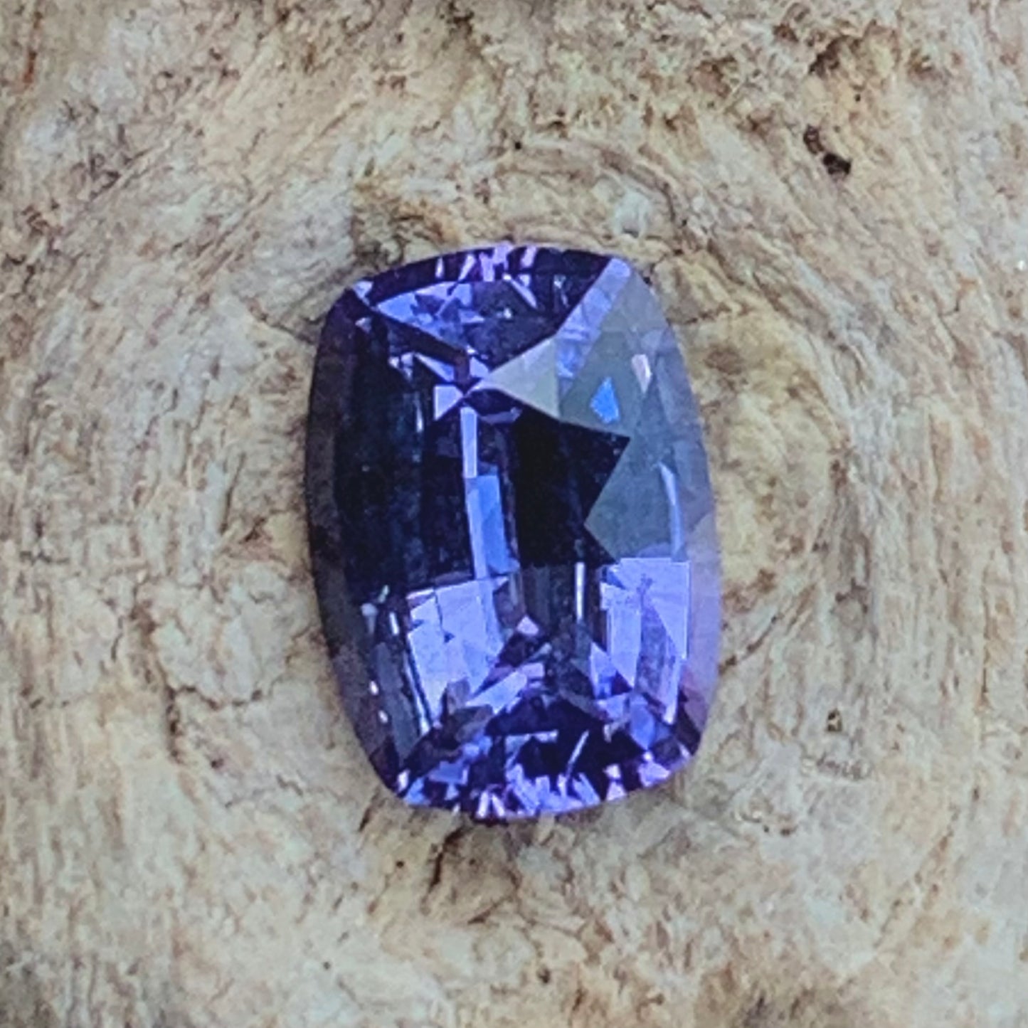 Natural Unheated Color Change Sapphire Rectangular Cushion 1.16 Ct Certified Loose Gemstone From Sri Lanka