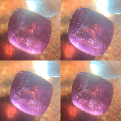 Pink Spinel Cushion 0.77 Ct Natural Loose Gemstone