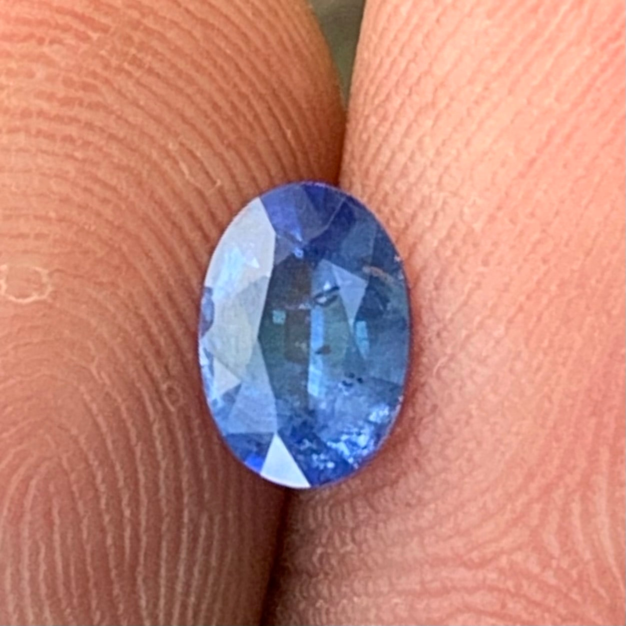 Blue Sapphire Oval 0.69 Ct Heated Only Natural Loose Gemstone For Jewelry Making