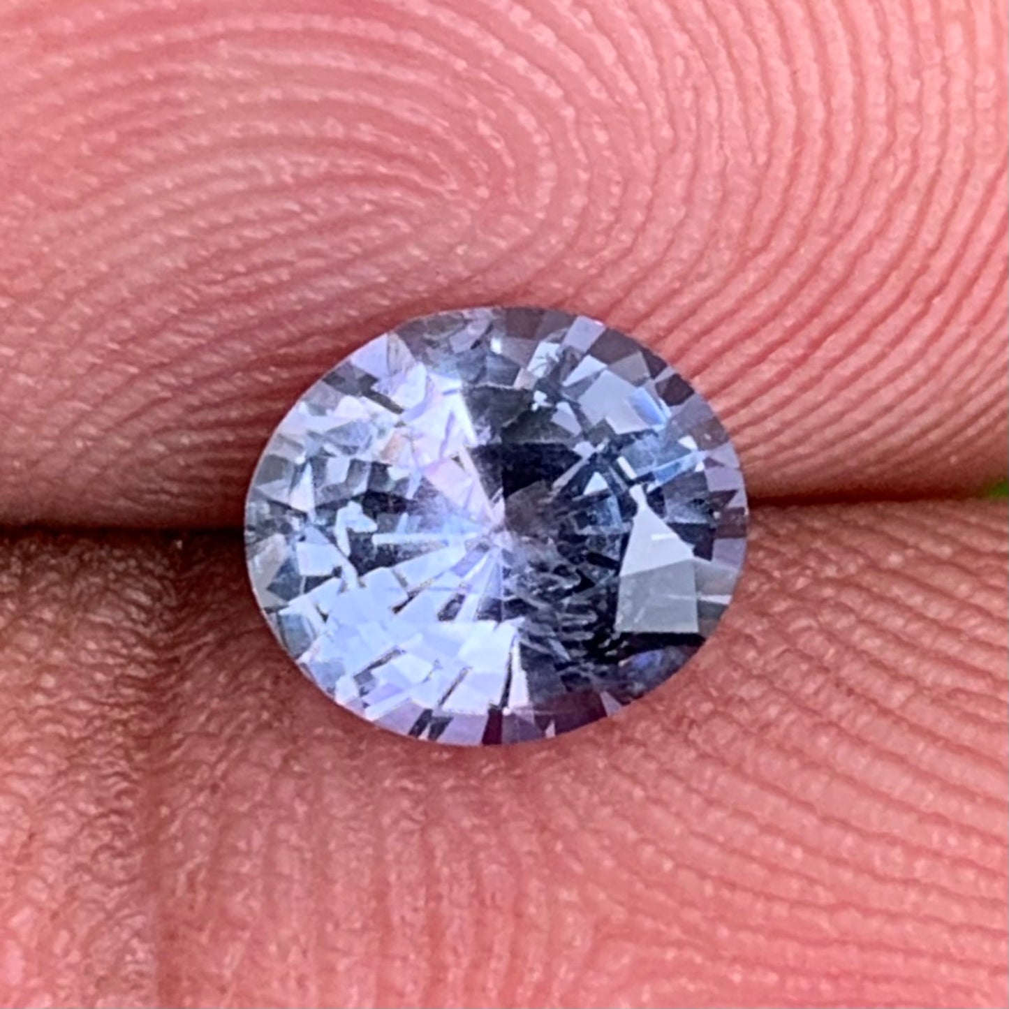 Gray Spinel Oval 1.10 Ct Natural Loose Gemstone from Sri Lanka