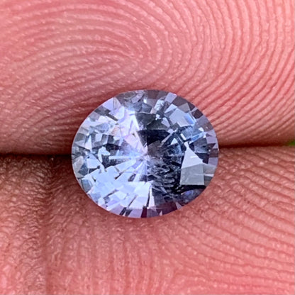 Gray Spinel Oval 1.10 Ct Natural Loose Gemstone from Sri Lanka