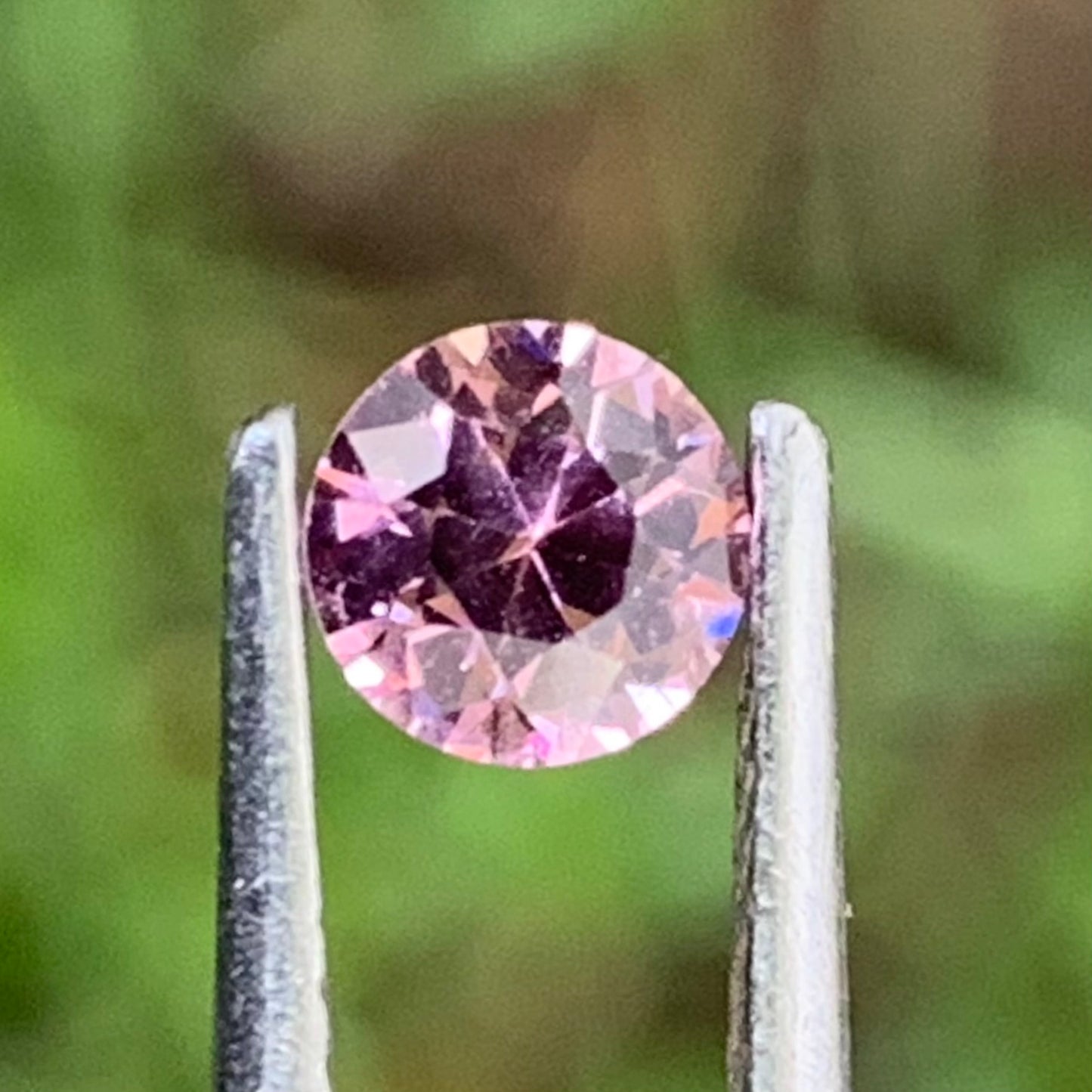 Pink Spinel Flower Cut Round 4.55 mm / 0.40 Ct Natural Loose Gemstone