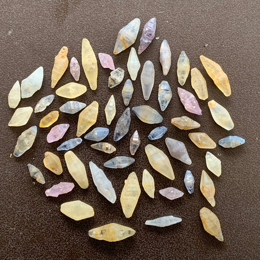 Unheated Sapphire Crystal Parcel 106.11 Ct / 56 Natural Loose Gemstones For Collectors & Jewelry 💎✨