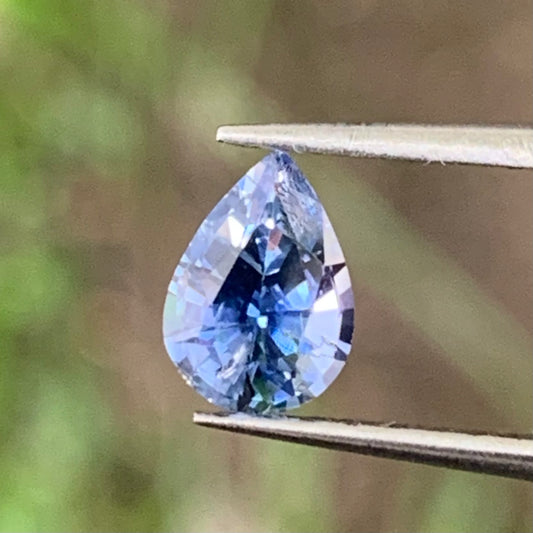 Blue Sapphire Pear Heated Only 0.68 Ct Natural Loose Gemstone