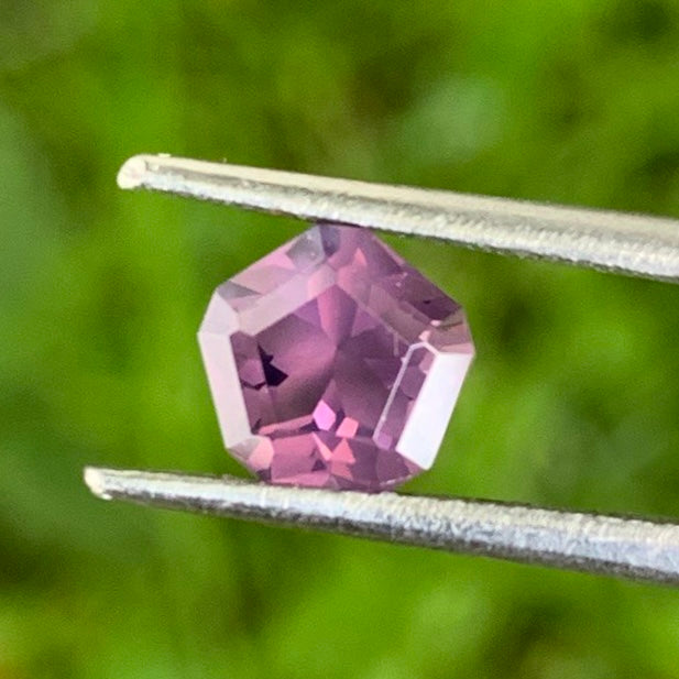 Hazy Purple Spinel Flower Cut 1.15 Ct Natural Loose Gemstone From Sri Lanka