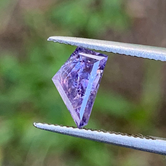 Purple Sapphire Fancy Geometric Cut 1.05 Ct Natural Loose Gemstone