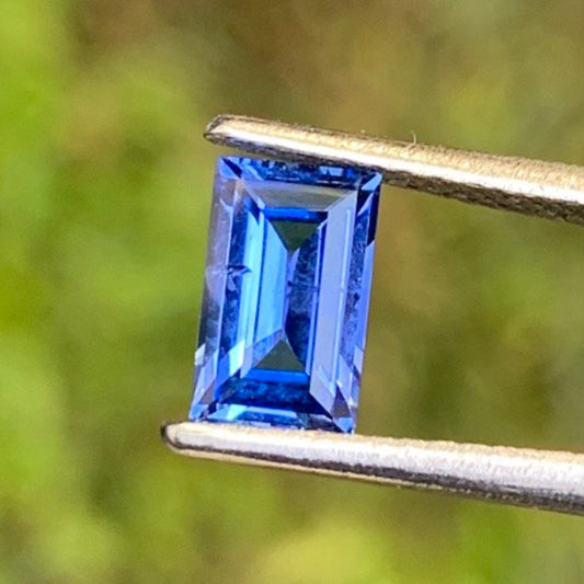 Blue Sapphire Baguette 0.93 Ct Heated Only Natural Loose Gemstone