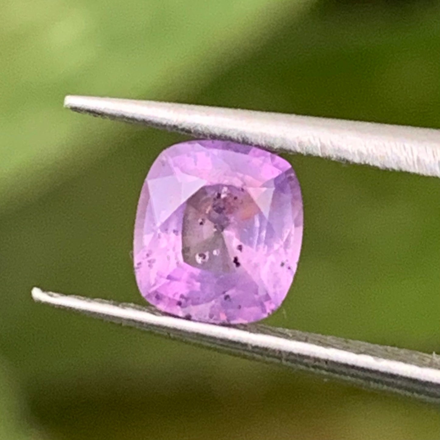 Purple Sapphire Cushion 0.64 Ct Heated Only Natural Loose Gemstone