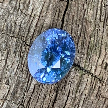 Blue Sapphire Oval 3.5 Ct Natural Earthmined Loose Gemstone from Sri Lanka