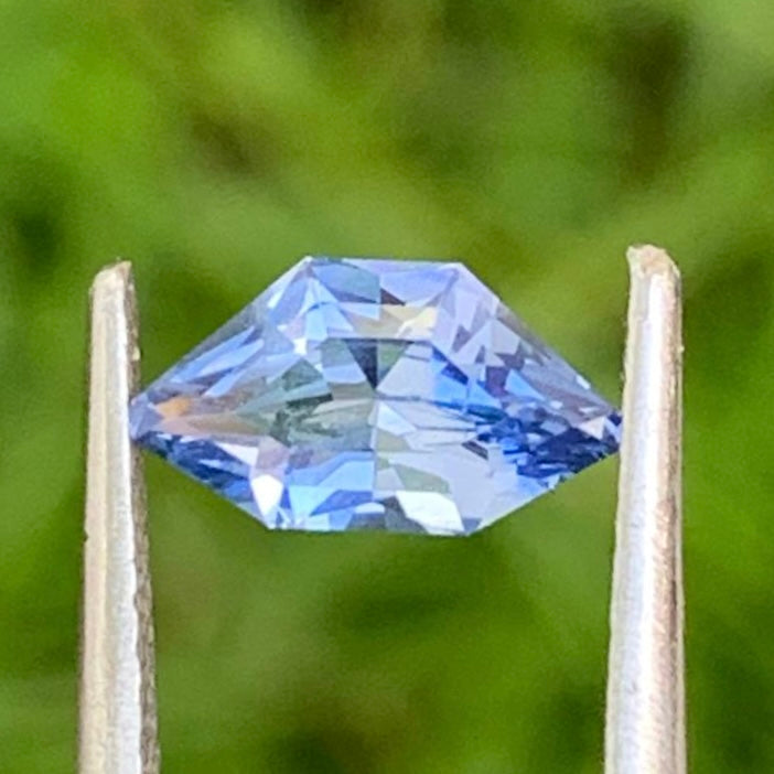 Blue Sapphire Hexagon 0.75 Ct Natural Loose Gemstone from Sri Lanka