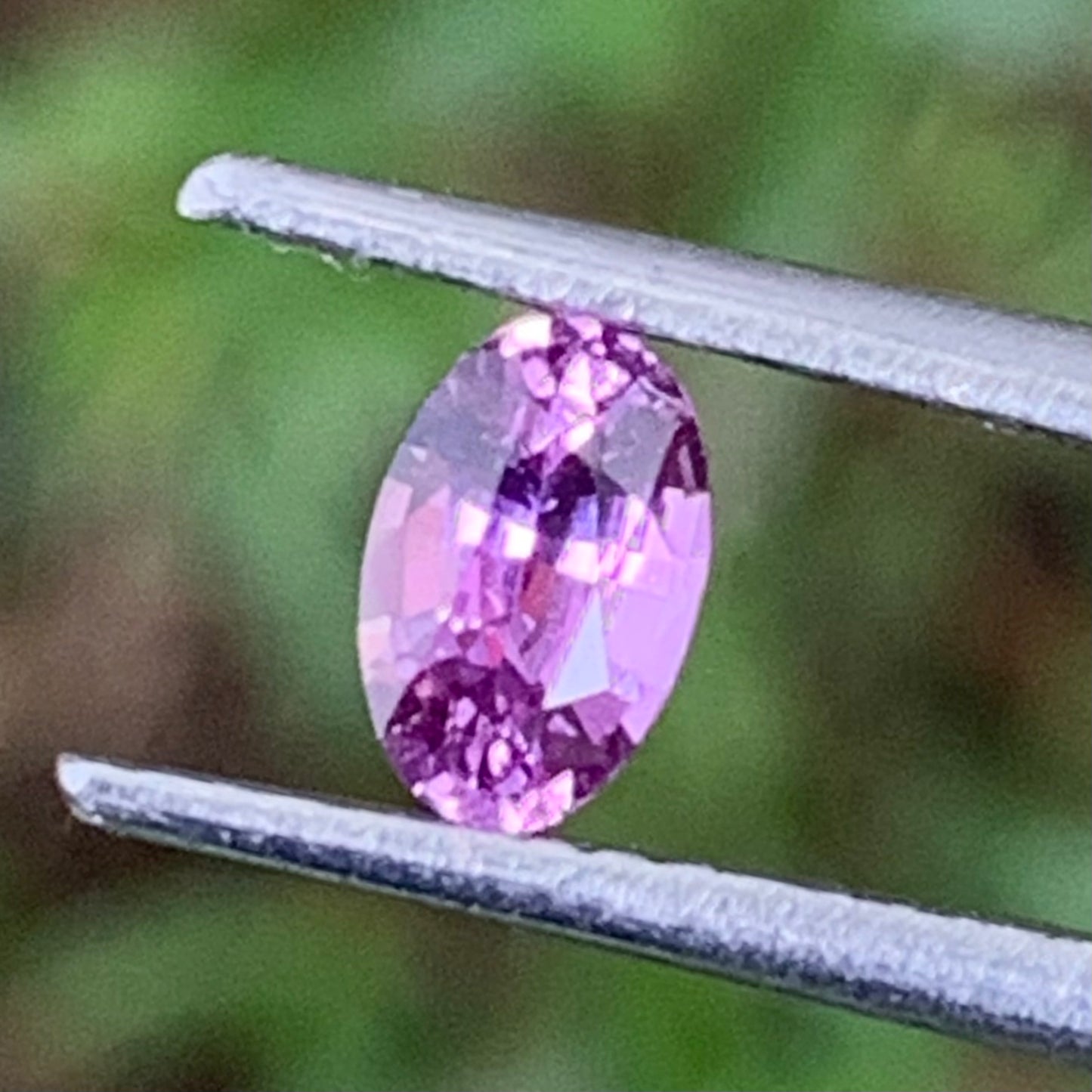 Purple Sapphire Oval Heated Only 0.5 Ct Loose Gemstone For Jewelry Making