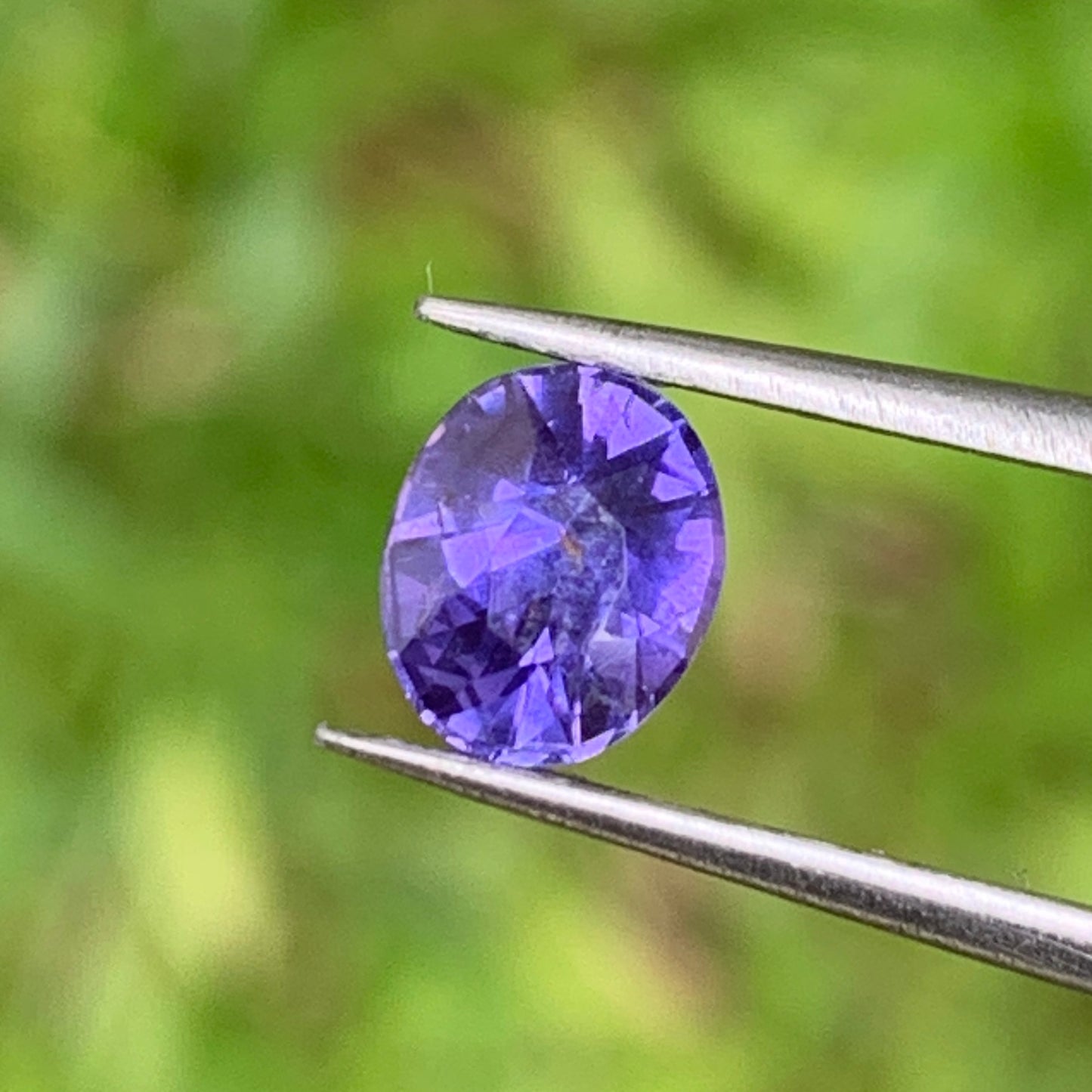 Purple Sapphire Oval 0.97 Ct Heated Only Natural Loose Gemstone For Jewelry Making