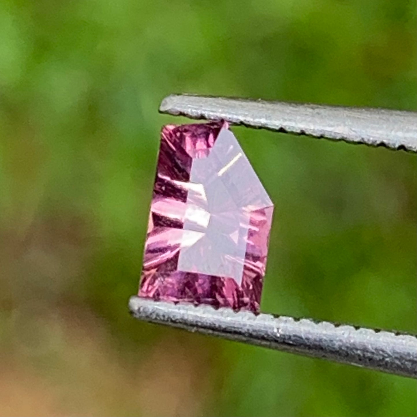 Purplish Pink Garnet Free Form 0.50 Ct Natural Unheated Loose Gemstone from Sri Lanka