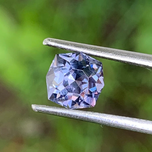 Blue Spinel Octagonal Flower 1.35 Ct Creative Cut Loose Gemstone