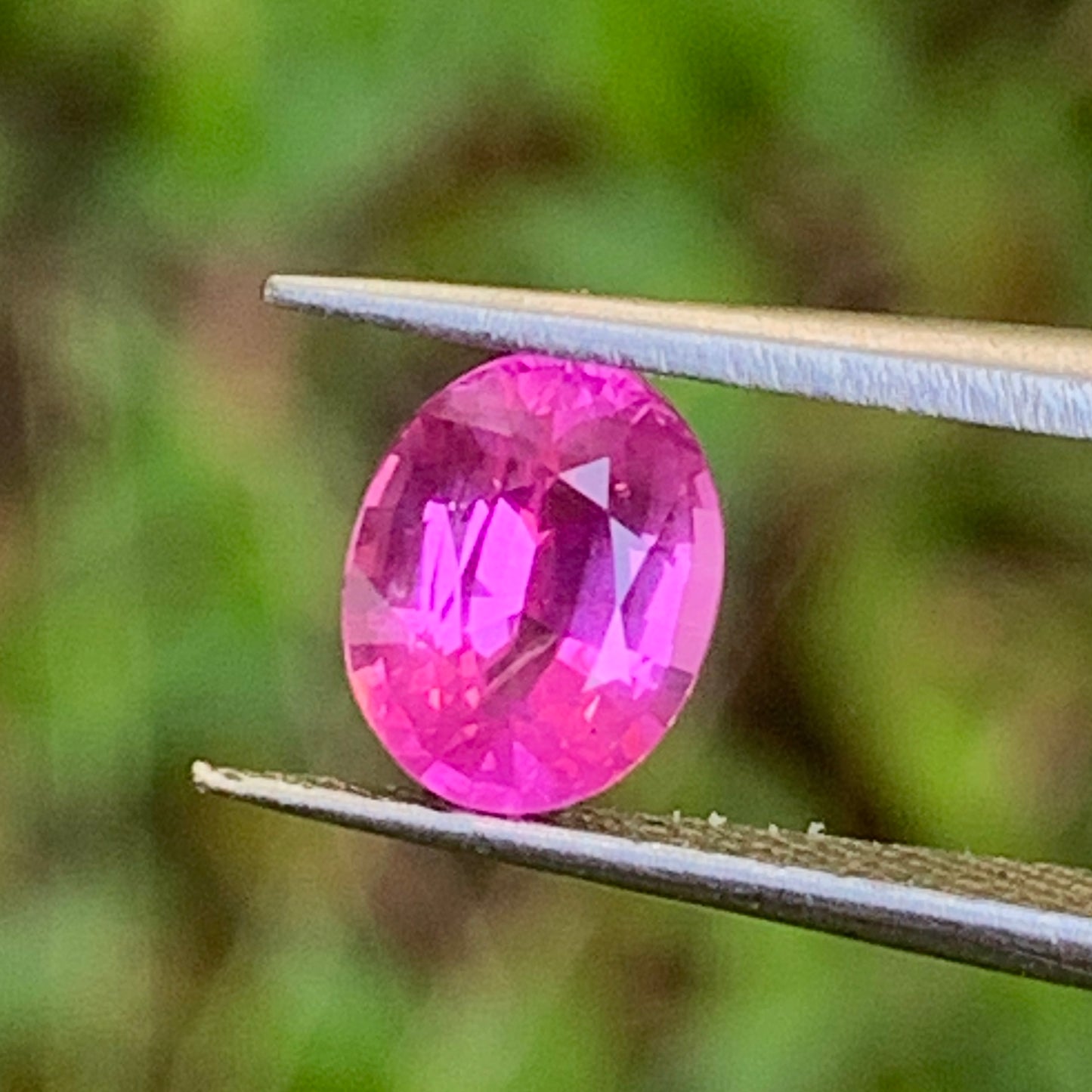 Pink Sapphire Oval Heated Only 1.10 Ct Natural Loose Gemstone for Jewelry Making