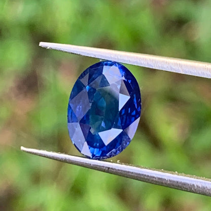 Blue Sapphire Oval Heated Only 3.05 Ct Natural Loose Gemstone for Jewelry Making