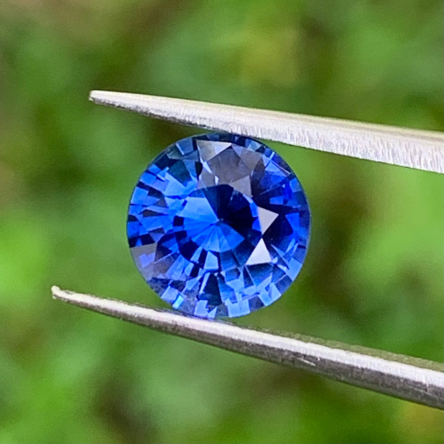 Blue Sapphire 6.2 mm Round Heated Only 1.20 Ct Natural Loose Gemstone for Jewelry Making
