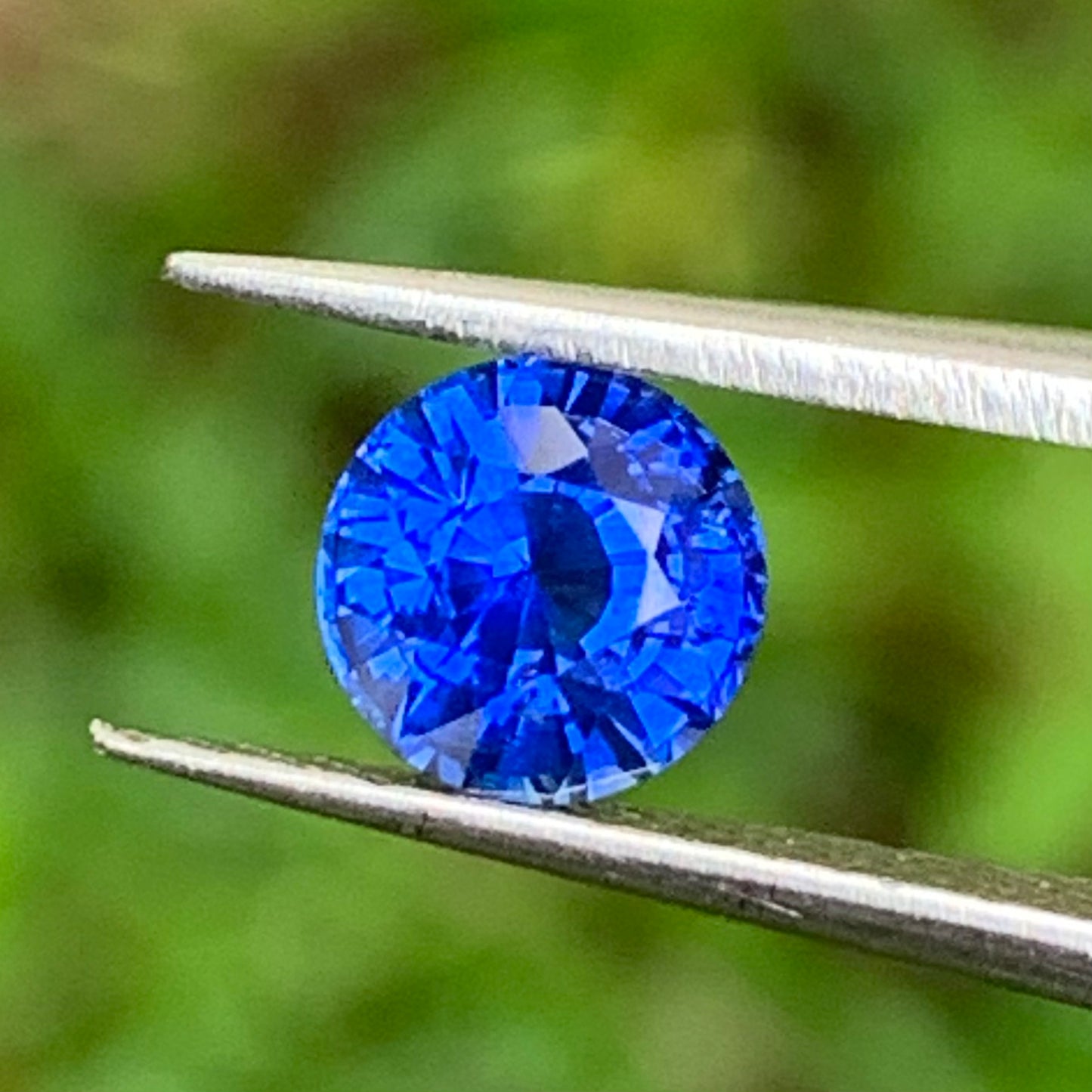 Blue Sapphire 5.5 mm Round Heated Only 1 Ct Natural Loose Gemstone for Jewelry Making
