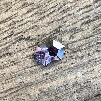 Purple Spinel 0.63 Ct Elongated Hexagon Loose Gemstone For Contemporary Jewelry 💎✨