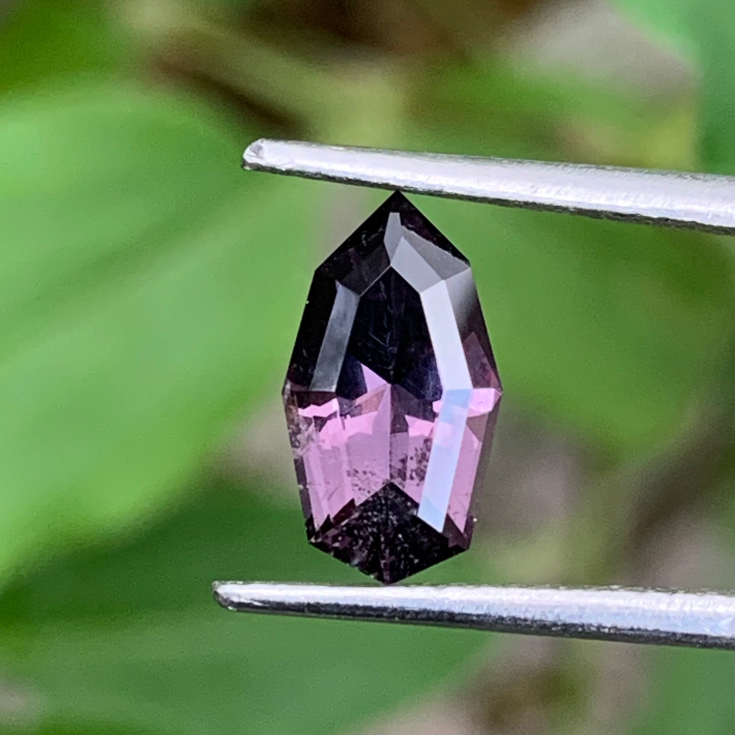 Purple Spinel Fancy Geometric Shape Modified Shield 1.50 Ct Natural Loose Gemstone from Sri Lanka