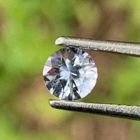 Teal Spinel Round 4.6 mm / 0.4 Ct Brilliant Cut Loose Gemstone For Jewelry Making