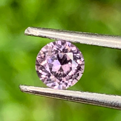 Purple Spinel 4.6 mm Round Fancy Flower Cut 0.4 Ct Loose Gem Stone From Sri Lanka