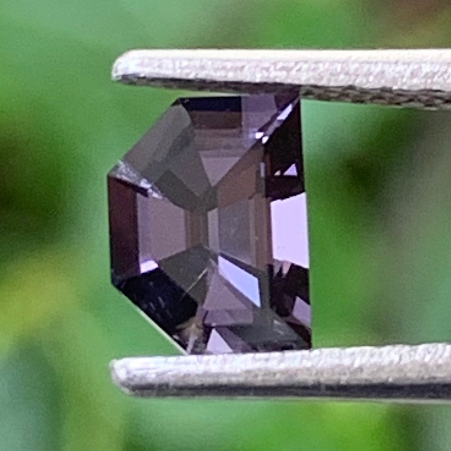 Deep Purple Spinel Fancy Cut 0.56 Ct Natural Loose Gemstone for Jewelry Making