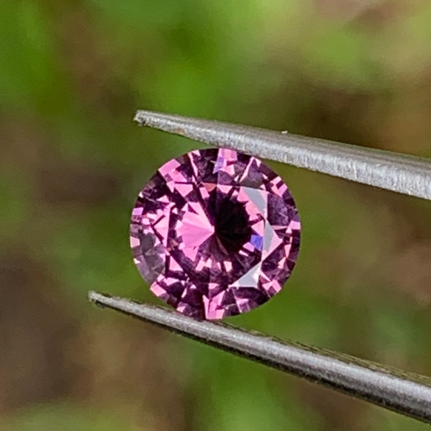 Pink Spinel 5.4 mm Round 0.62 Ct Natural Loose Gemstone