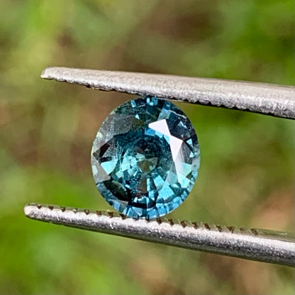 Teal Blue Spinel Oval 1.05 Ct Natural Loose Gemstone for Jewelry Making