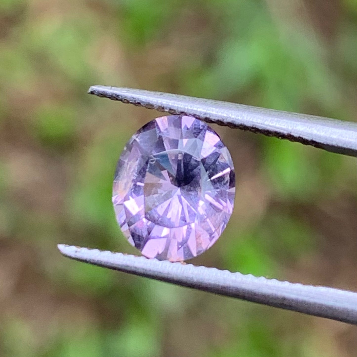 Purple Spinel Oval 1.15 Ct Natural Loose Gemstone