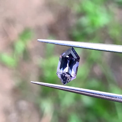 Purple Spinel Elongated Hexagon 0.65 Ct Natural Loose Gemstone For Contemporary Jewelry 💎✨