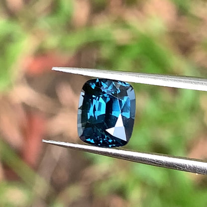 Teal Blue Spinel Rectangular Cushion 2.14 Ct Loose Gemstone For Contemporary Jewelry 💎✨