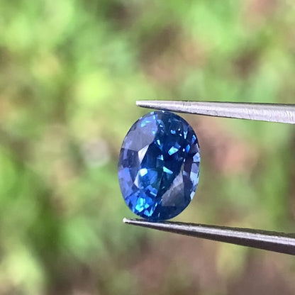 Blue Sapphire Oval 1.41 Ct Natural Loose Gemstone For Jewelry Making 💎✨