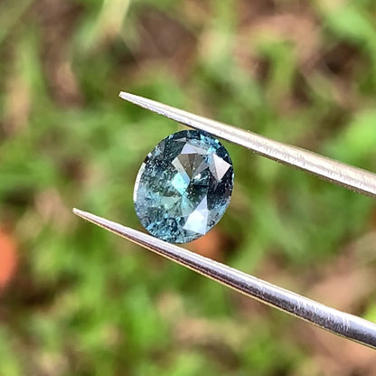 Teal Blue Spinel Oval 1.61 Ct Loose Gemstone For Contemporary Jewelry 💎✨
