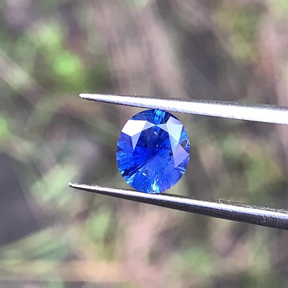 Blue Sapphire Fantasy Cut Oval 1.41 Ct Natural Loose Gemstone For Jewelry Making 💎✨