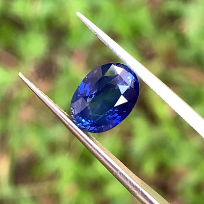 Blue Sapphire Oval Heated Only 3.05 Ct Natural Loose Gemstone for Jewelry Making