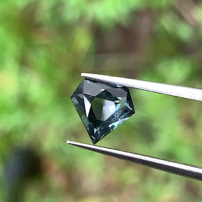 Teal Blue Spinel Diamond Cut 1.36 Ct Natural Loose Gemstone For Jewelry Making 💎✨